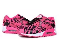 air max90 nike femmes sneaker paris pink noir